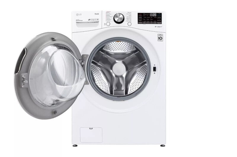 LG  5.0 Cu. Ft. Mega Capacity Smart Wi-fi Enabled Front Load Washer With Turbowash™ 360° And Built-in Intelligence - White (WM4200HWA)