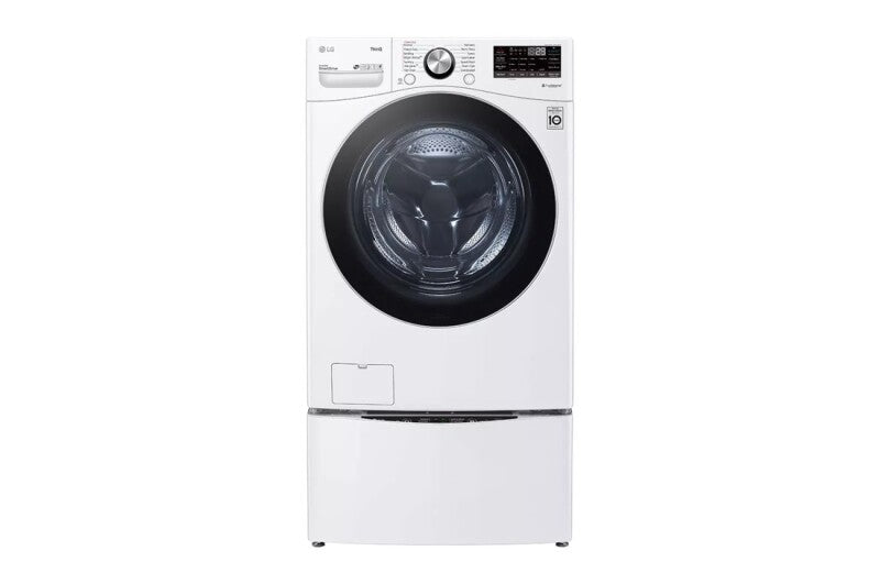 LG  5.0 Cu. Ft. Mega Capacity Smart Wi-fi Enabled Front Load Washer With Turbowash™ 360° And Built-in Intelligence - White (WM4200HWA)