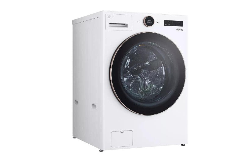LG  5.0 Cu. Ft. Mega Capacity Smart Front Load Energy Star Washer With Turbowash® 360° And Ai Dd® Built-in Intelligence - White (WM6500HWA)
