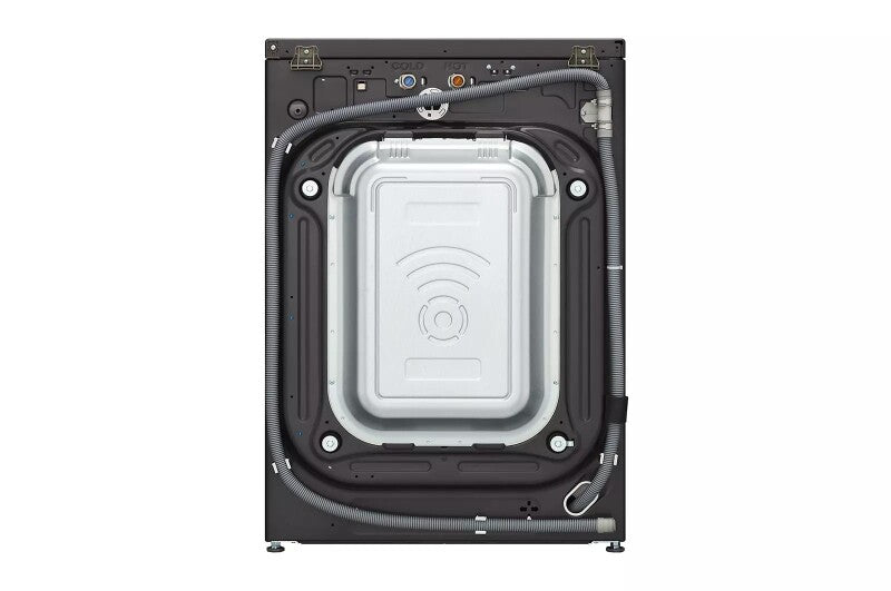 LG  5.0 Cu. Ft. Mega Capacity Smart Front Load Washer With Ai Dd® 2.0 Built-in Intelligence & Turbowash® 360° - Black Steel (WM6700HBA)