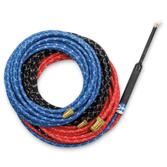 Weldcraft Torch Package, 12.5' (3.8m), Braided - WP-125M-12-R