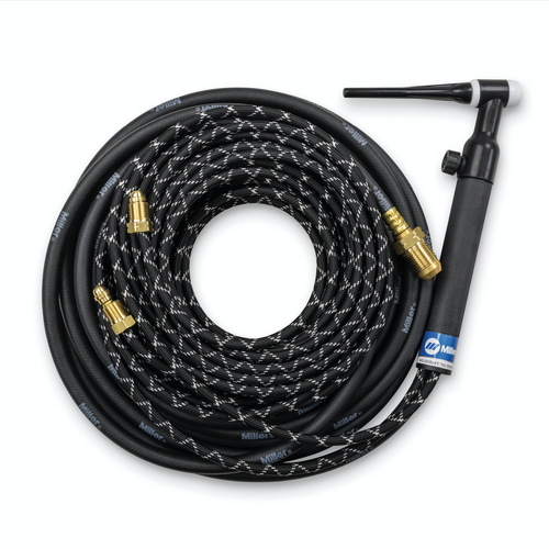 Weldcraft Torch Pkg, 25' (7.6m), Braided - WP-18V-25-R