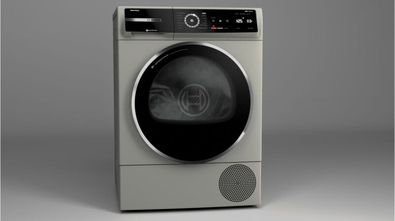 BOSCH  800 Series Heat Pump Dryer - Pearl Steel (WQB245AXUC)