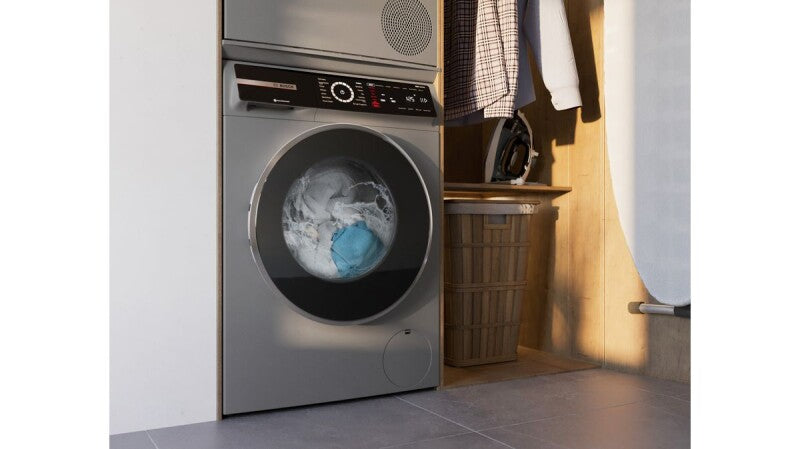 BOSCH  800 Series Heat Pump Dryer - Pearl Steel (WQB245AXUC)