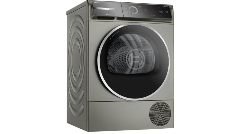 BOSCH  800 Series Heat Pump Dryer - Pearl Steel (WQB245AXUC)