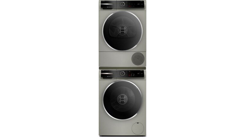 BOSCH  800 Series Heat Pump Dryer - Pearl Steel (WQB245AXUC)