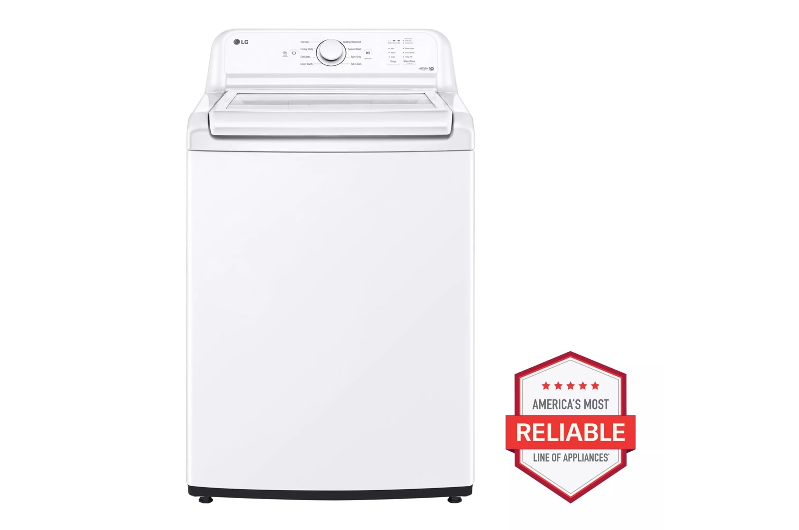 LG 4.1 cu. ft. Top Load Washer with 4-Way Agitator® and TurboDrum™ Technology