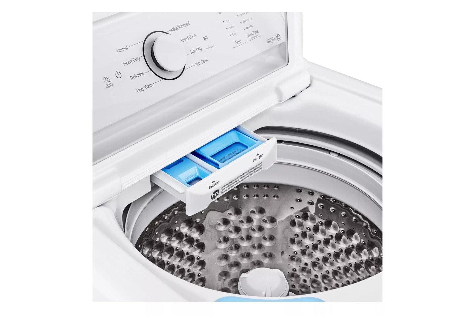 LG 4.1 cu. ft. Top Load Washer with 4-Way Agitator® and TurboDrum™ Technology