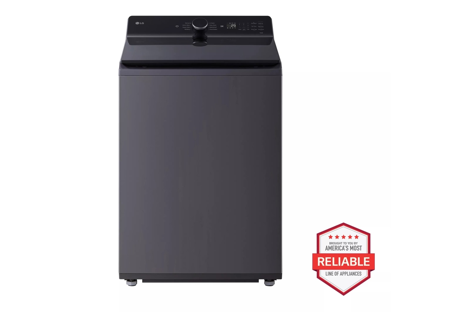LG 5.5 cu. ft. Mega Capacity Smart Top Load Washer with Impeller, EasyUnload™ & AI Sensing