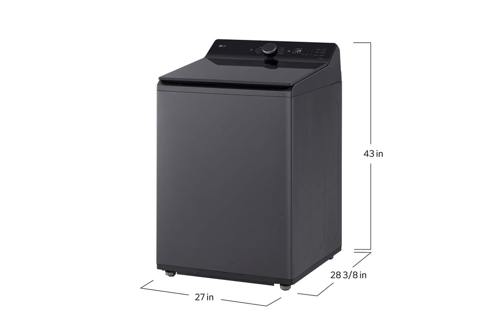 LG 5.5 cu. ft. Mega Capacity Smart Top Load Washer with Impeller, EasyUnload™ & AI Sensing