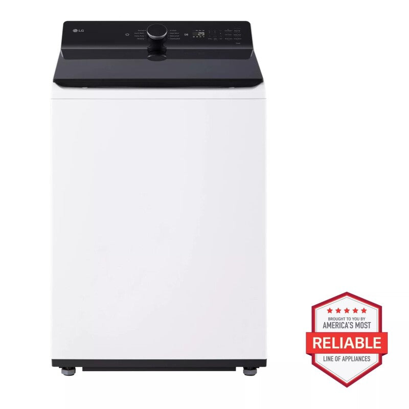LG  5.5 Cu. Ft. Mega Capacity Smart Top Load Washer With Impeller, Easyunload™ & Ai Sensing - Alpine White (WT8400CW)