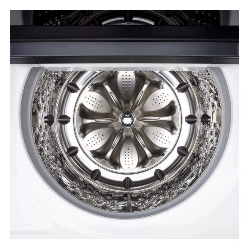 LG  5.5 Cu. Ft. Mega Capacity Smart Top Load Washer With Impeller, Easyunload™ & Ai Sensing - Alpine White (WT8400CW)