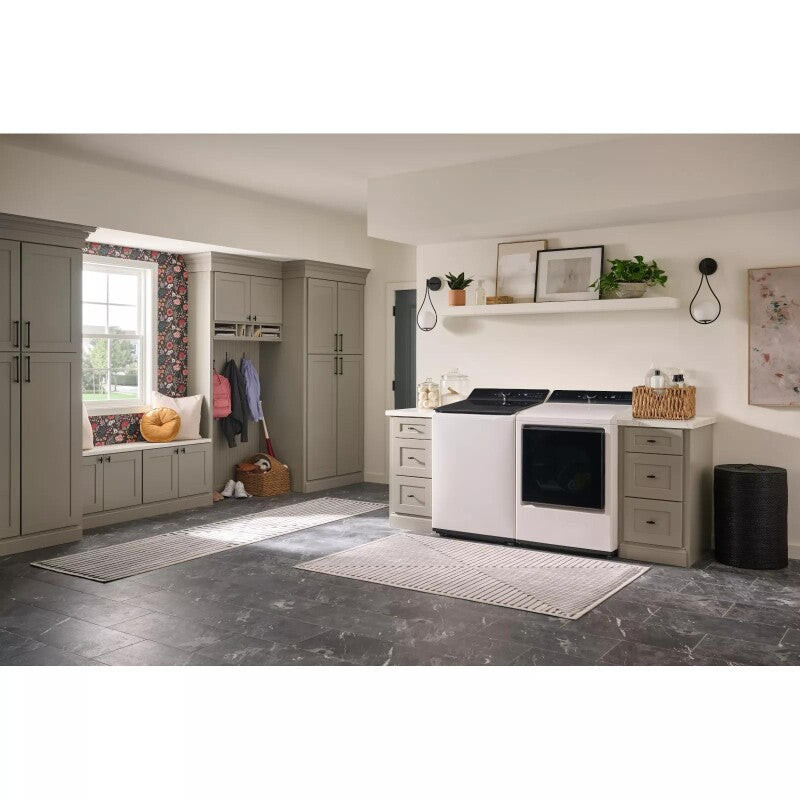 LG  5.5 Cu. Ft. Mega Capacity Smart Top Load Washer With Impeller, Easyunload™ & Ai Sensing - Alpine White (WT8400CW)