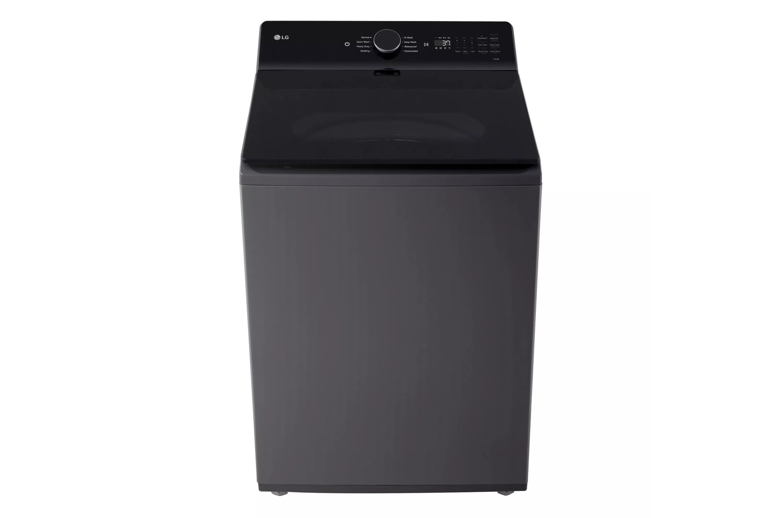 LG 5.3 cu. ft. Mega Capacity Smart Top Load Washer with 4-Way® Agitator, EasyUnload™ & AI Sensing