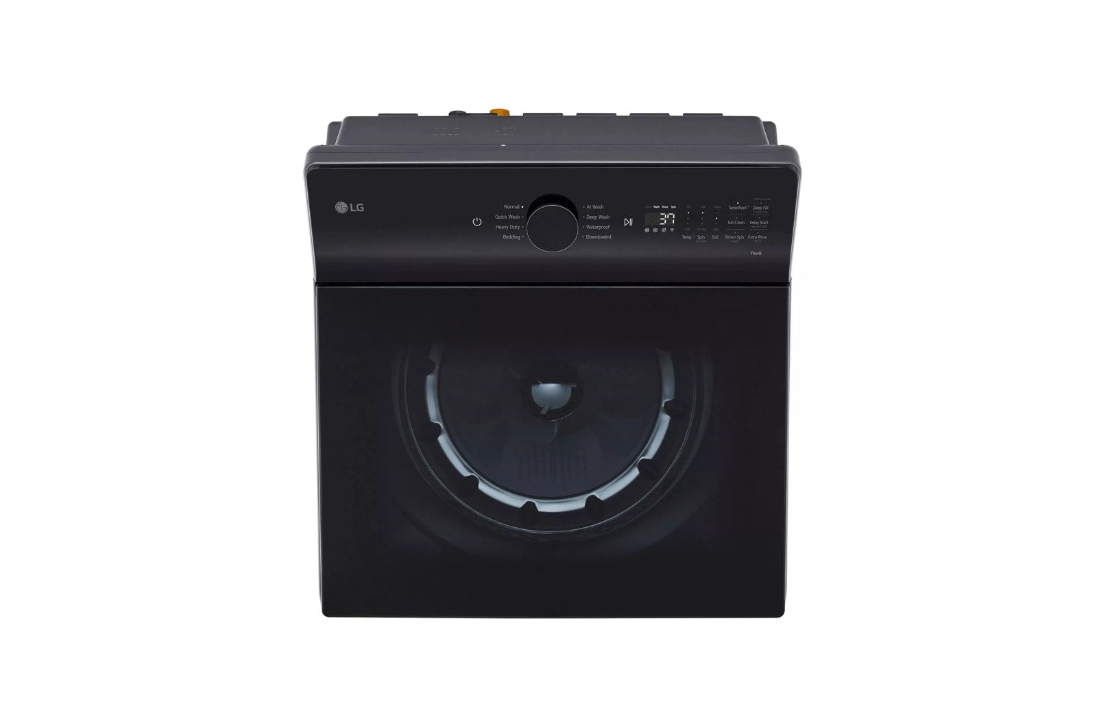 LG 5.3 cu. ft. Mega Capacity Smart Top Load Washer with 4-Way® Agitator, EasyUnload™ & AI Sensing