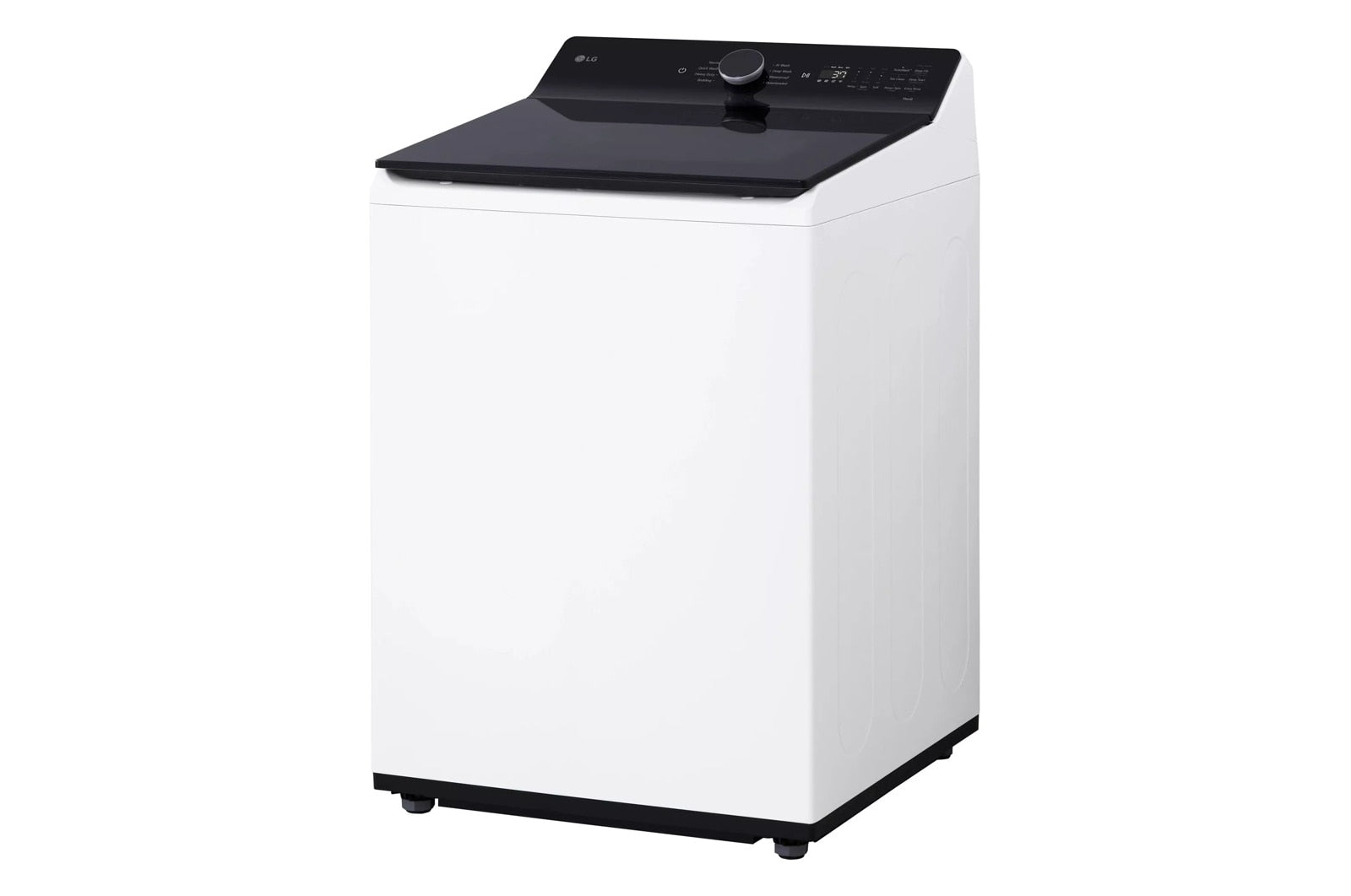 LG 5.3 cu. ft. Mega Capacity Smart Top Load Washer with 4-Way® Agitator, EasyUnload™ & AI Sensing