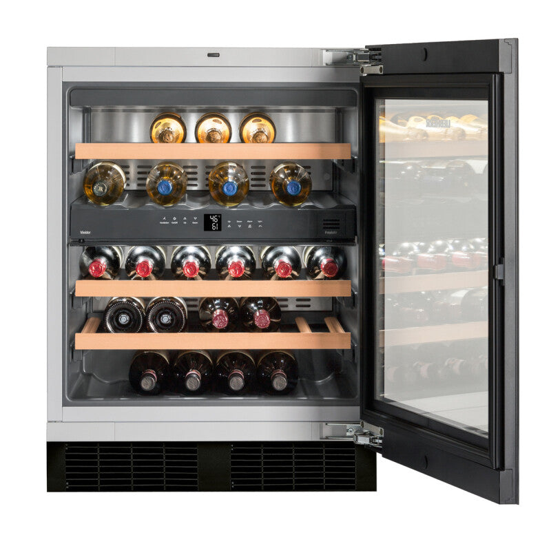 LIEBHERR Built-under multi-temperature wine fridge - Stainless Steel (WUGB3400)