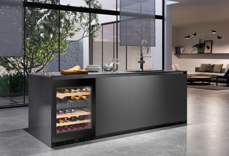 LIEBHERR Built-under multi-temperature wine fridge - Stainless Steel (WUGB3400)