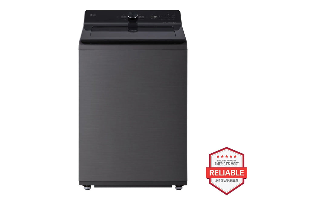 LG 4.8 cu. ft. Mega Capacity Smart Top Load Washer with 4-Way® Agitator, EasyUnload™ & AI Sensing