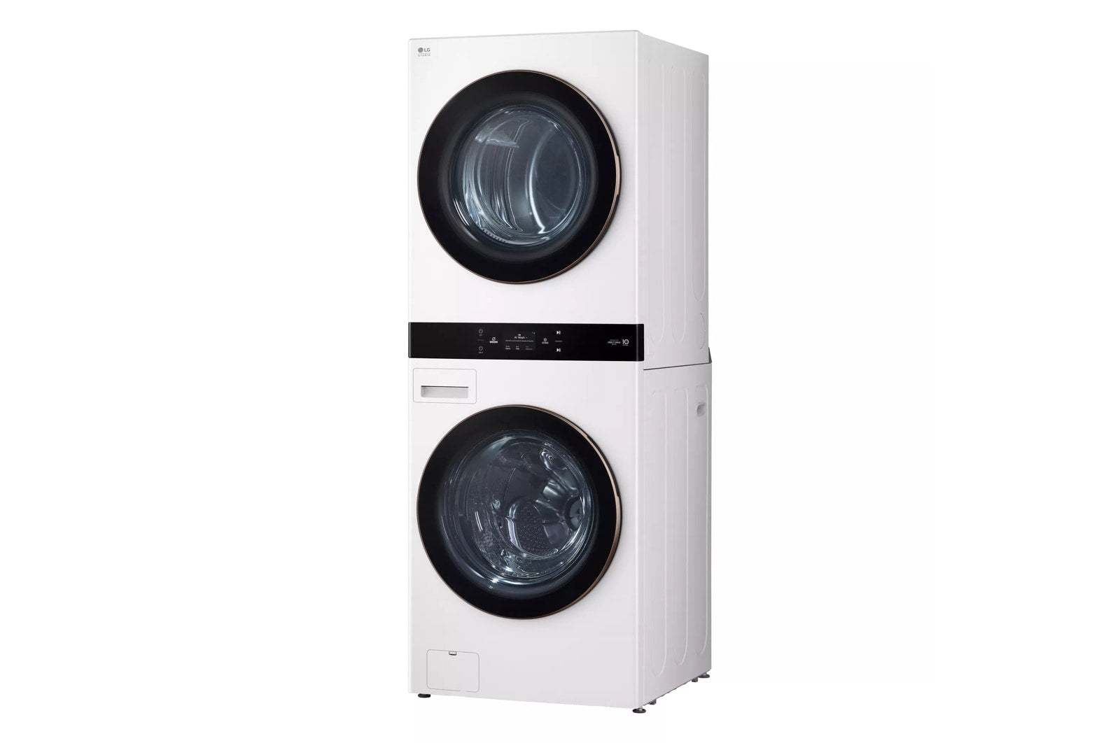 LG STUDIO WashTower™ with 5.0 cu. ft. Washer & 7.4 cu. ft. Dryer - Essence White