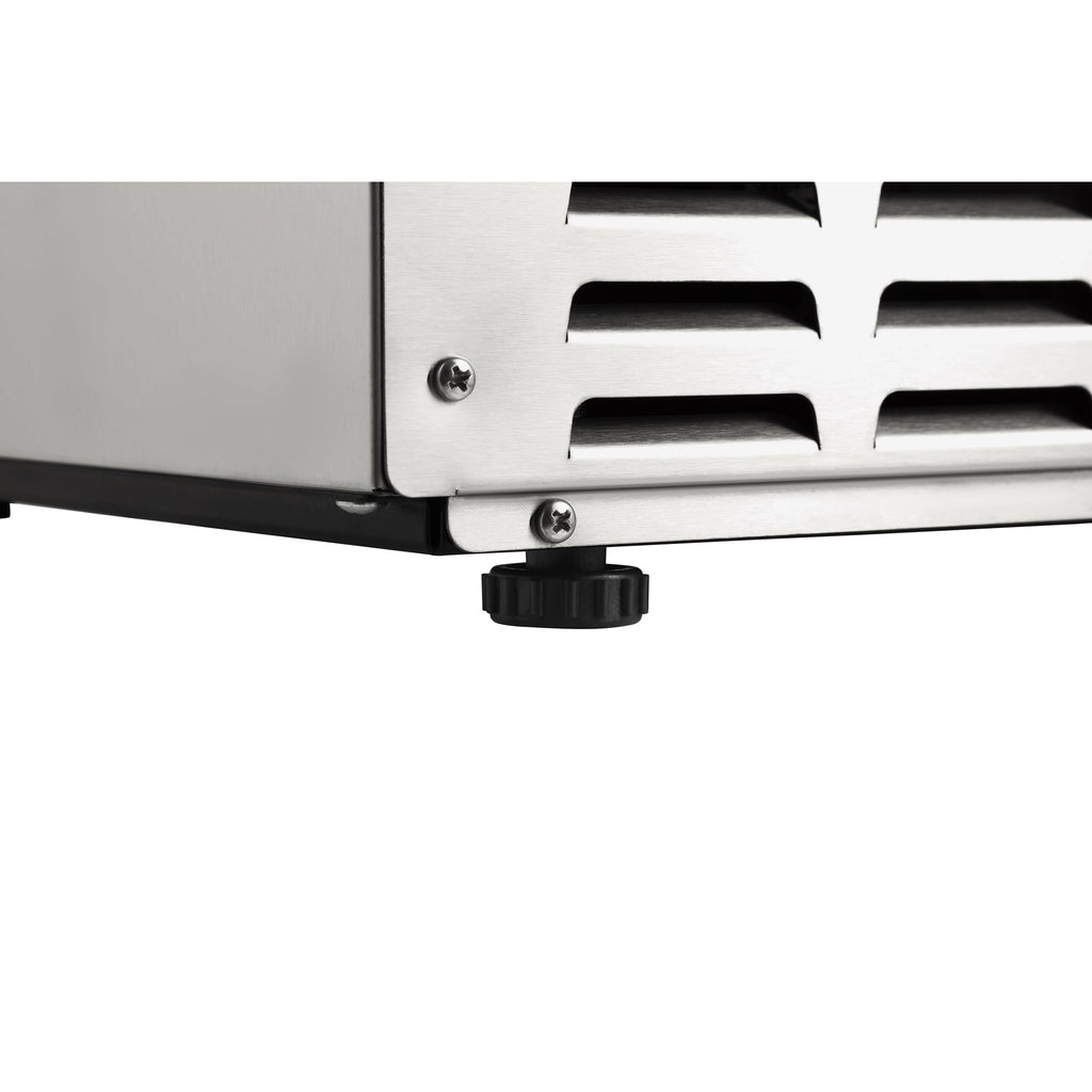 15 in. Built-in Residential Pearl Ice Nugget Maker, 66lb /day with Drain Pump in Stainless-Steel