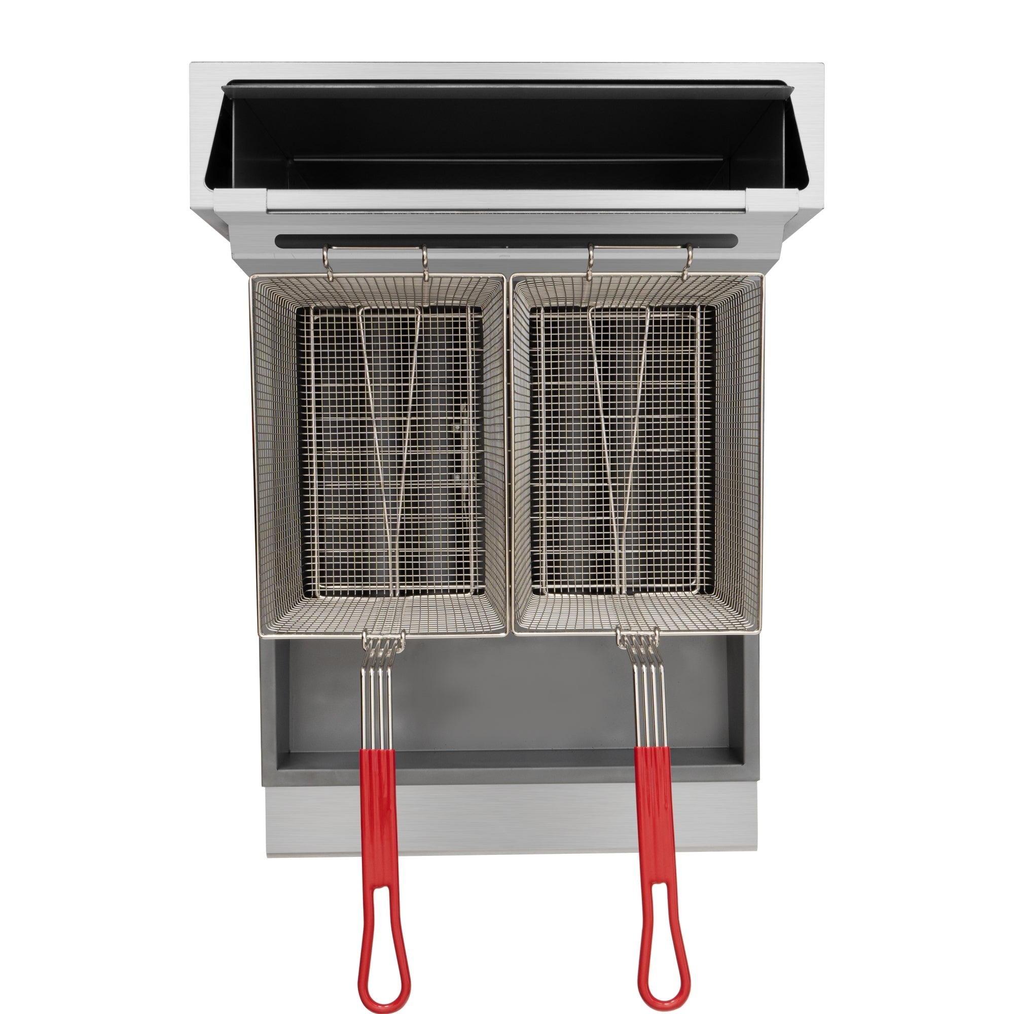 75 lb. Floor Standing Natural Gas Commercial Fryer with 150,000 BTU in Stainless-Steel, ETL Listed