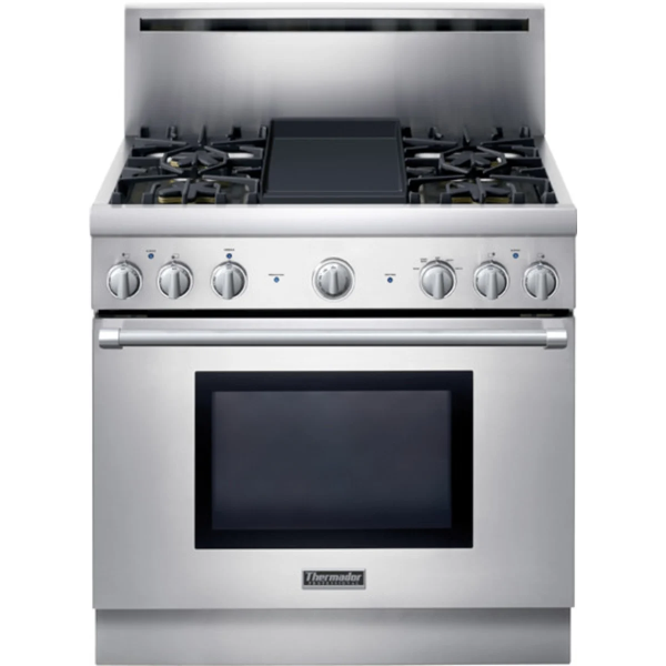 THERMADOR  THERMADOR LQS RANGE GAS 36" 4 BRNR & GRDL - Other (PRG364EDH)