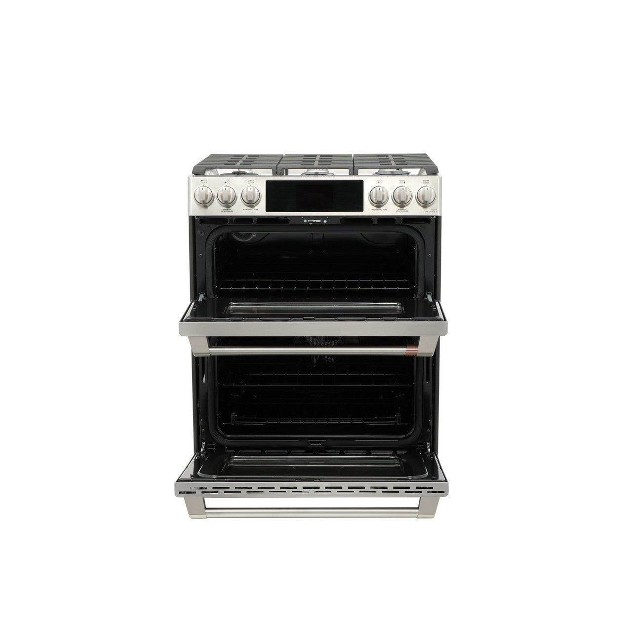 CAFÉ™ 30" Smart Slide-In, Front-Control, Dual-Fuel, Double-Oven Range with Convection