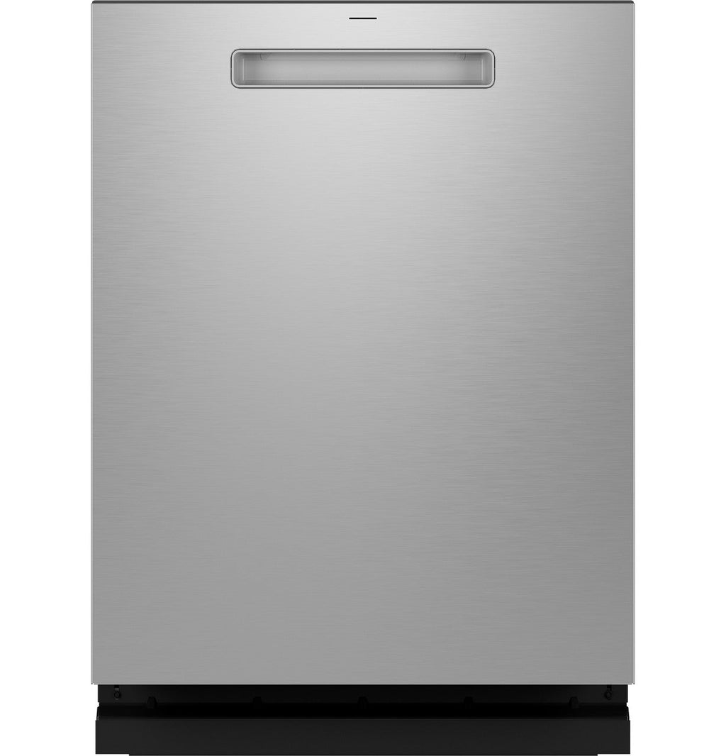 GE Profile™ ENERGY STAR® Fingerprint Resistant Top Control Stainless Interior Dishwasher with Microban™ Antimicrobial Technology