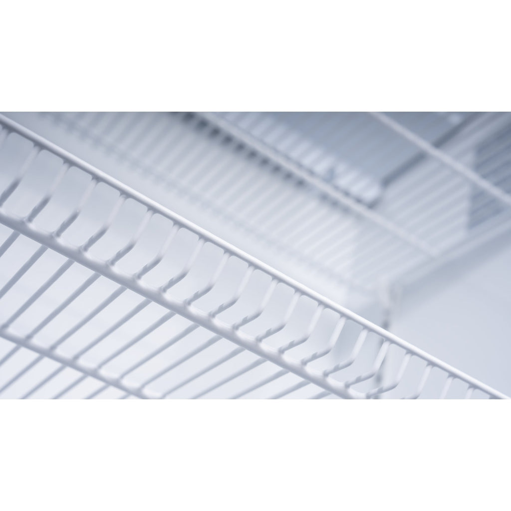 23 in. One Glass Door Commercial Display Merchandiser Refrigerator Cooler in Black, ETL Listed, 10 cu. ft.