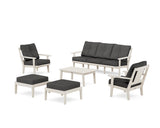 Prairie 6-Piece Lounge Sofa Set