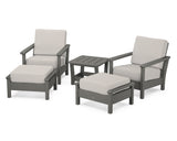 Harbour 5-Piece Deep Seating Chair Set