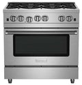 BLUESTAR  36" Culinary Series (RCS) Open Burner Range - (6) Burners - Specialty Finish (RCS36SBV2LCF)