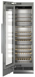 Monolith by Liebherr Fully integrated Wine 84" height (left hinge) 24" Width - Stainless Steel (MW2401)