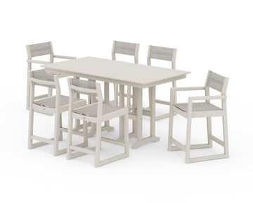 EDGE Sling 7-Piece Farmhouse Counter Set