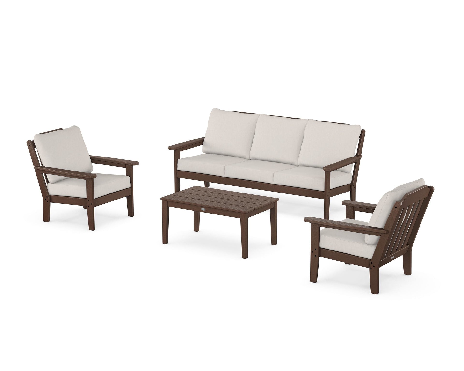 Cottage 4-Piece Deep Seating Set with Sofa