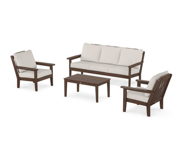 Cottage 4-Piece Deep Seating Set with Sofa