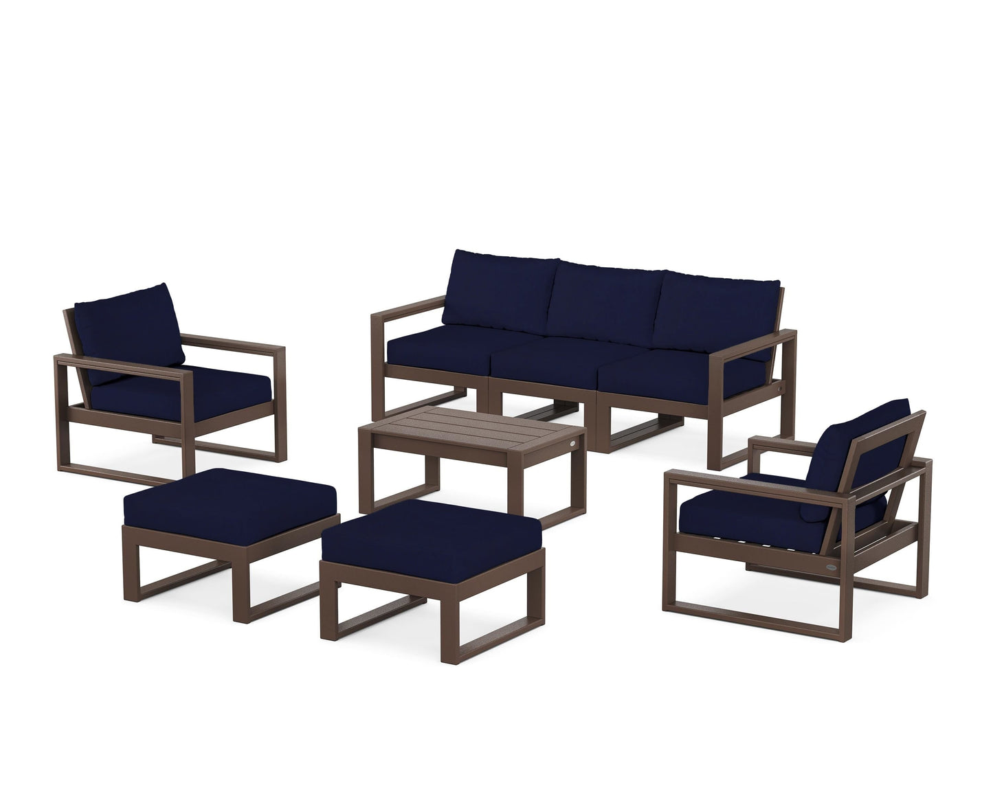 EDGE Sectional 8-Piece Lounge Sofa Set
