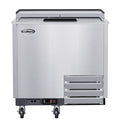 36 in. Commercial Glass Froster in Stainless Steel, ETL Listed, 9 cu. ft.
