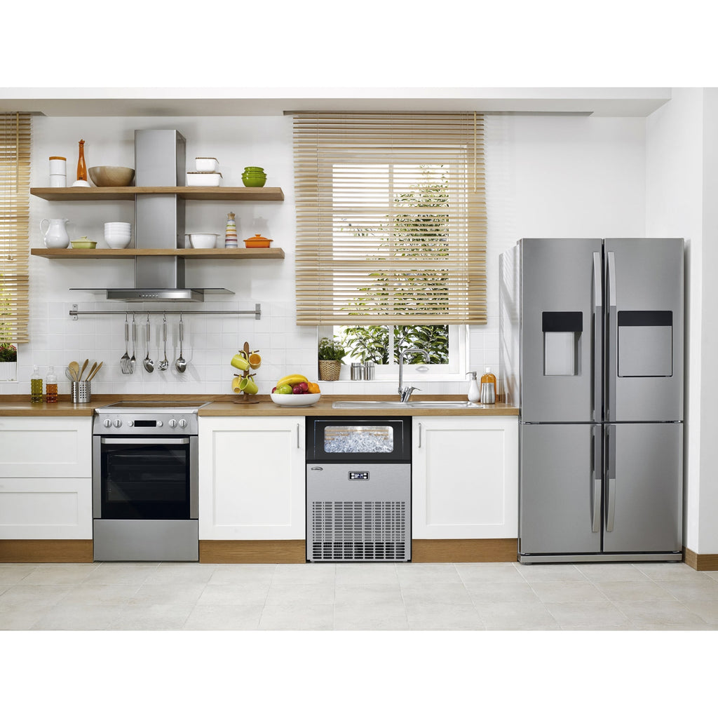 22 in. Air Cooled Undercounter Commercial Ice Maker, 198 lbs/24h.