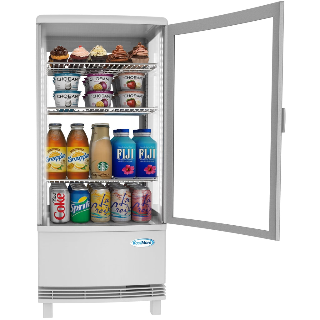 17 in. White Countertop Display Refrigerator - 3 Cu Ft.