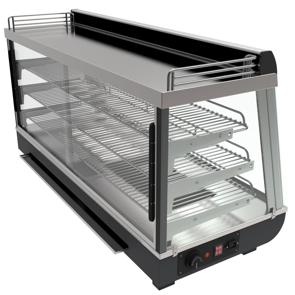 48 in. Glass Countertop Display Warmer, 6.5 cu. ft.