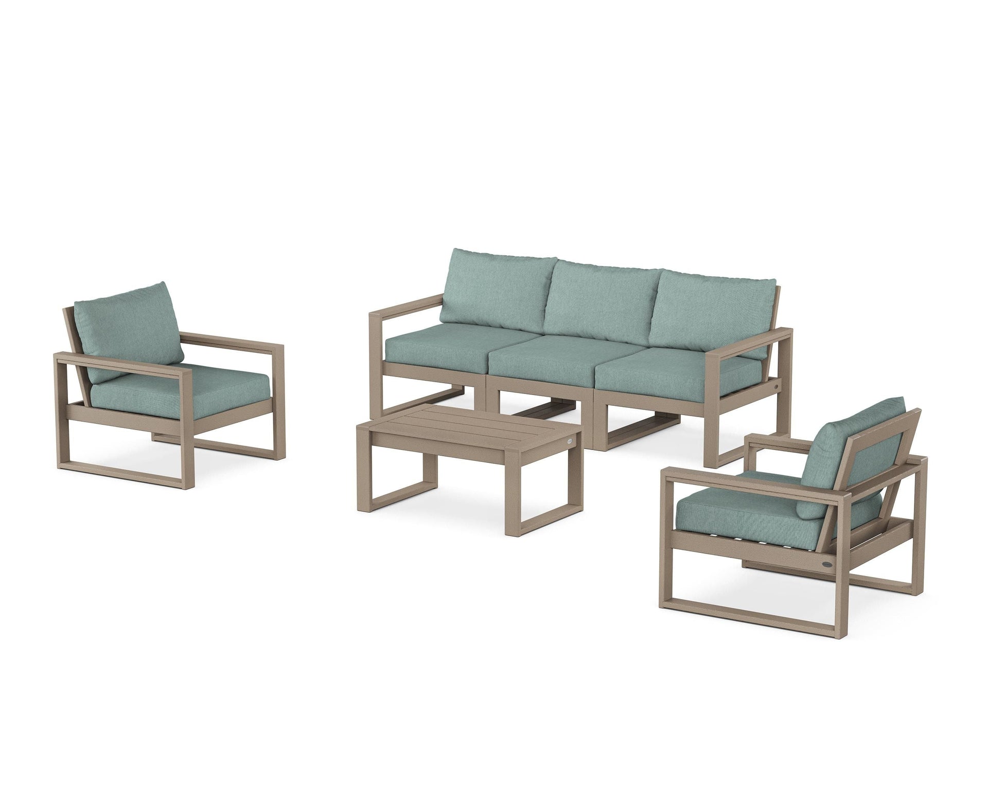 EDGE Sectional 4-Piece Deep Seating Set with Sofa