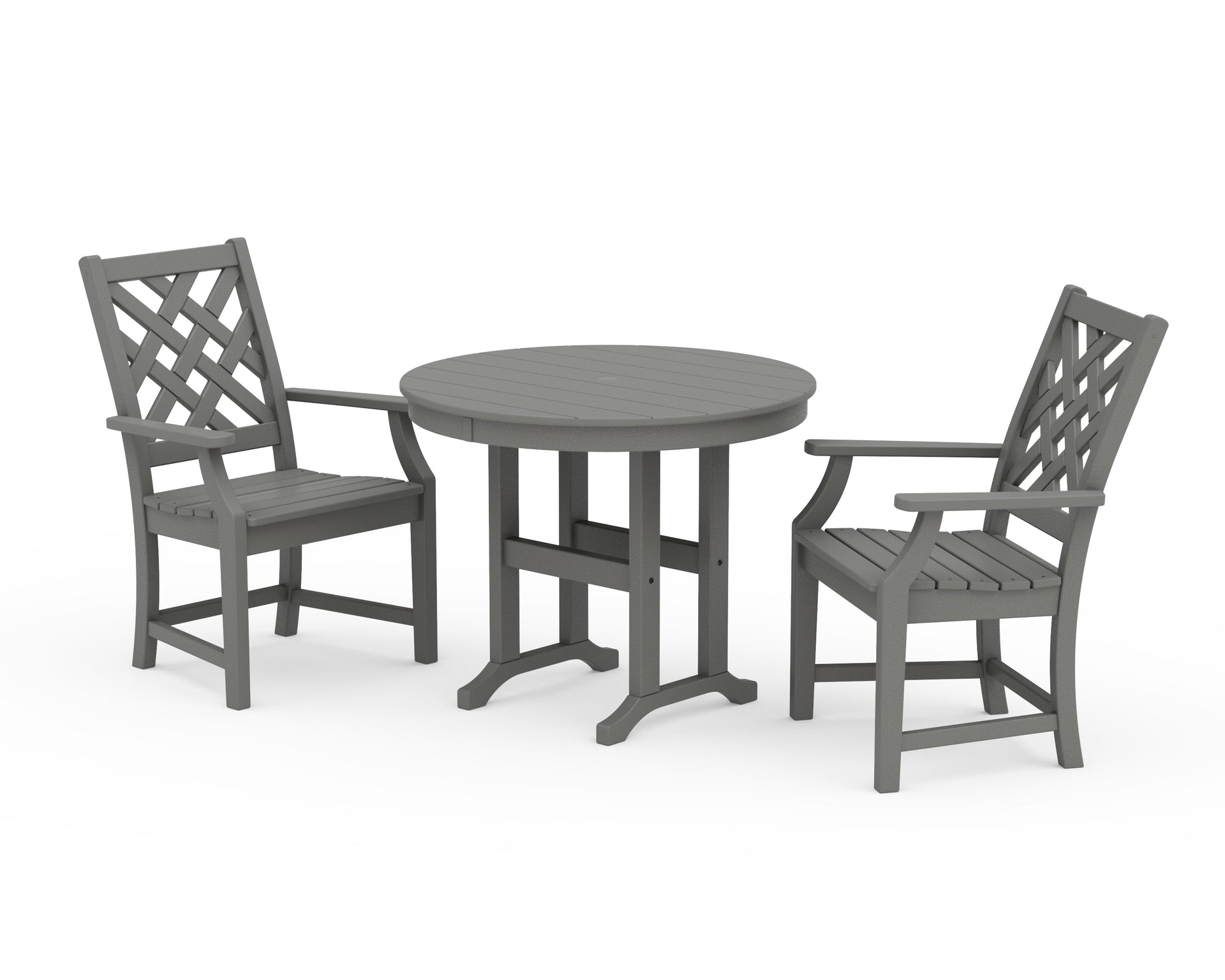 Wovendale 3-Piece Farmhouse Dining Set