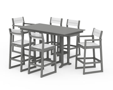 EDGE Sling 7-Piece Farmhouse Bar Set