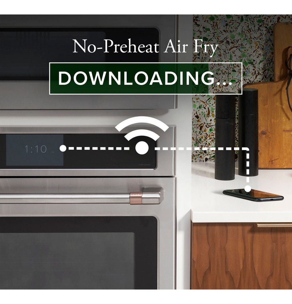 CAFÉ™ 30" Smart Single Wall Oven with Convection in Platinum Glass