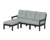 Vineyard 4-Piece Sectional with Ottoman