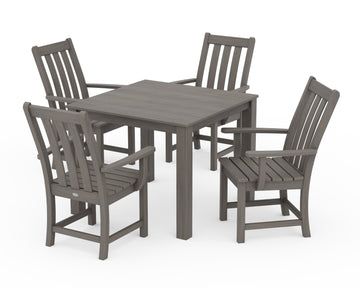 Vineyard 5-Piece Parsons Dining Set