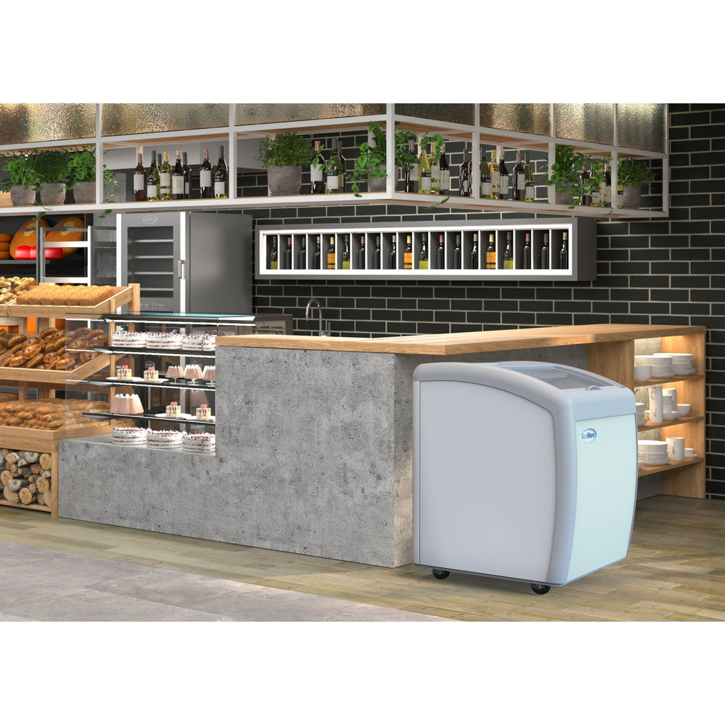 26 in. Display Ice Cream Freezer - 5.7 cu ft.