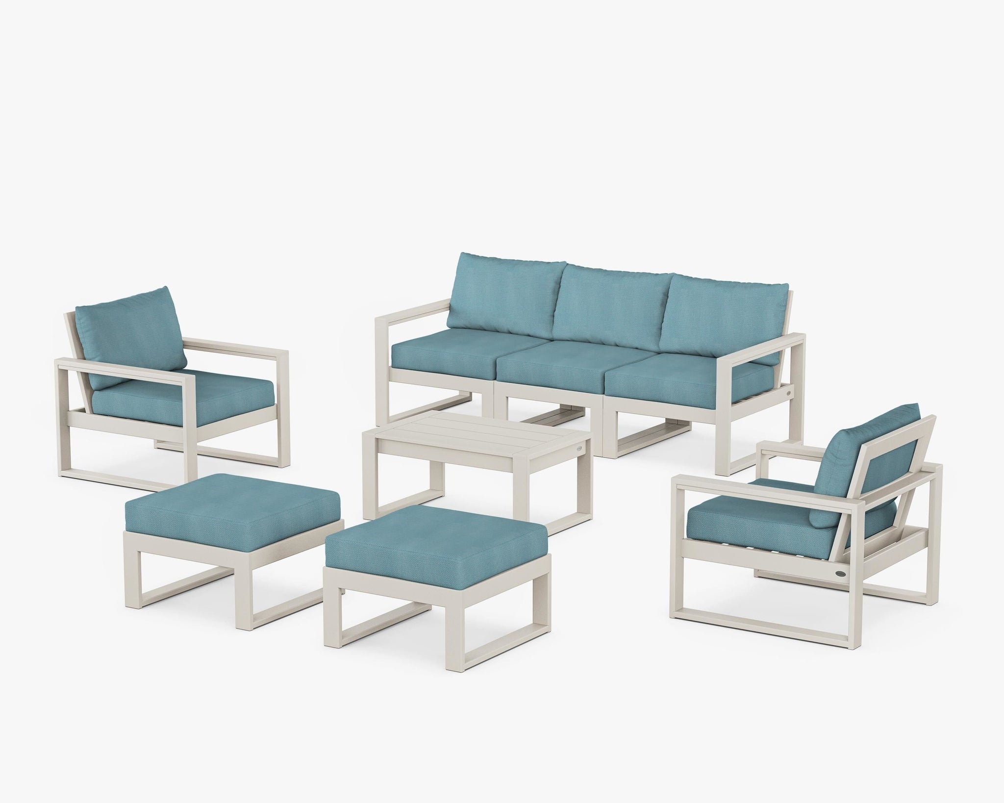 EDGE Sectional 8-Piece Lounge Sofa Set